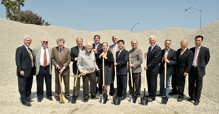 Groundbreaking ceremony for Shores at the Marina del Rey site