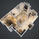 Flex House – 3D Floor Plan carousel