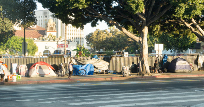 homeless LA