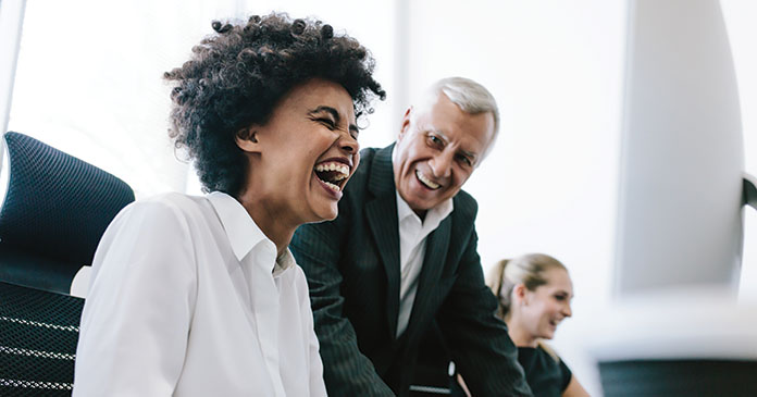 The benefits of laughing in the office | Yield PRO