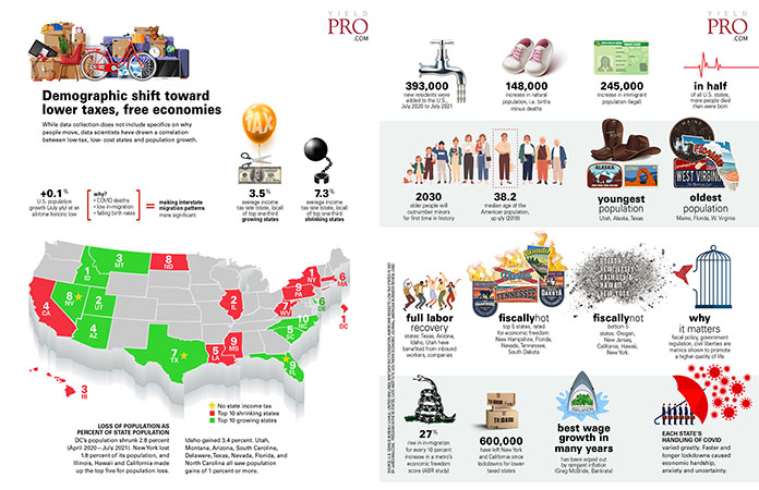 population growth infographic