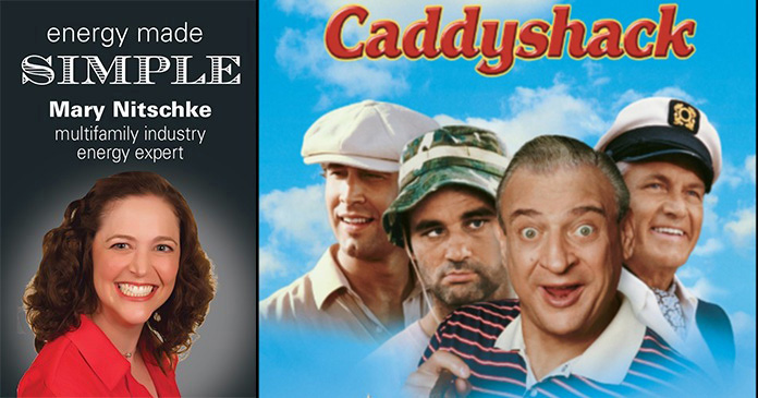 Mary loves Caddyshack but hates gas ranges